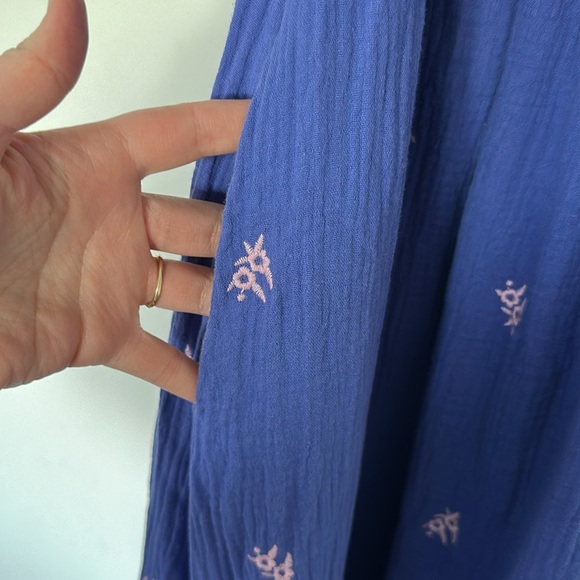 NWT Boutique Blue Midi Dress - Picture 3 of 3